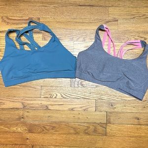 Bundle of two energy bra lululemon